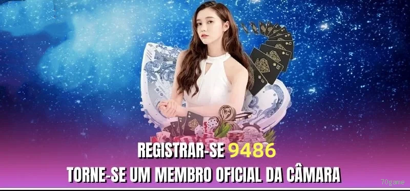 Registro 70game - cadastro rápido